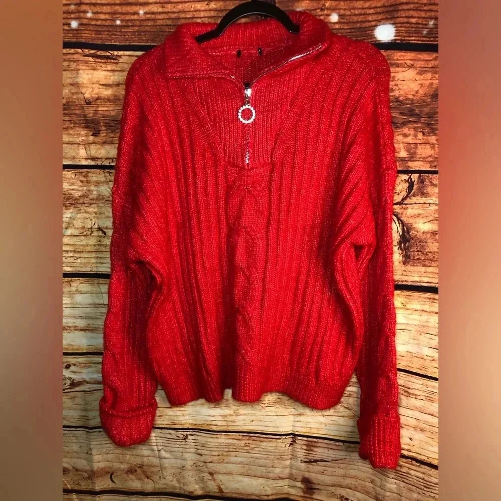 Red Venus Sweater